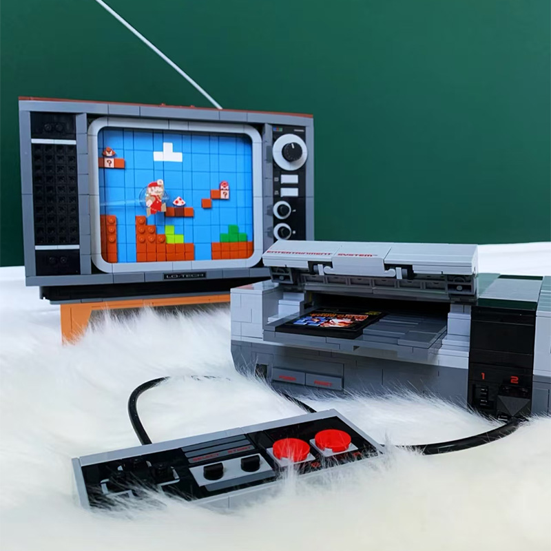 Retro Gaming Lego - Ideas Super NES TV Game Console