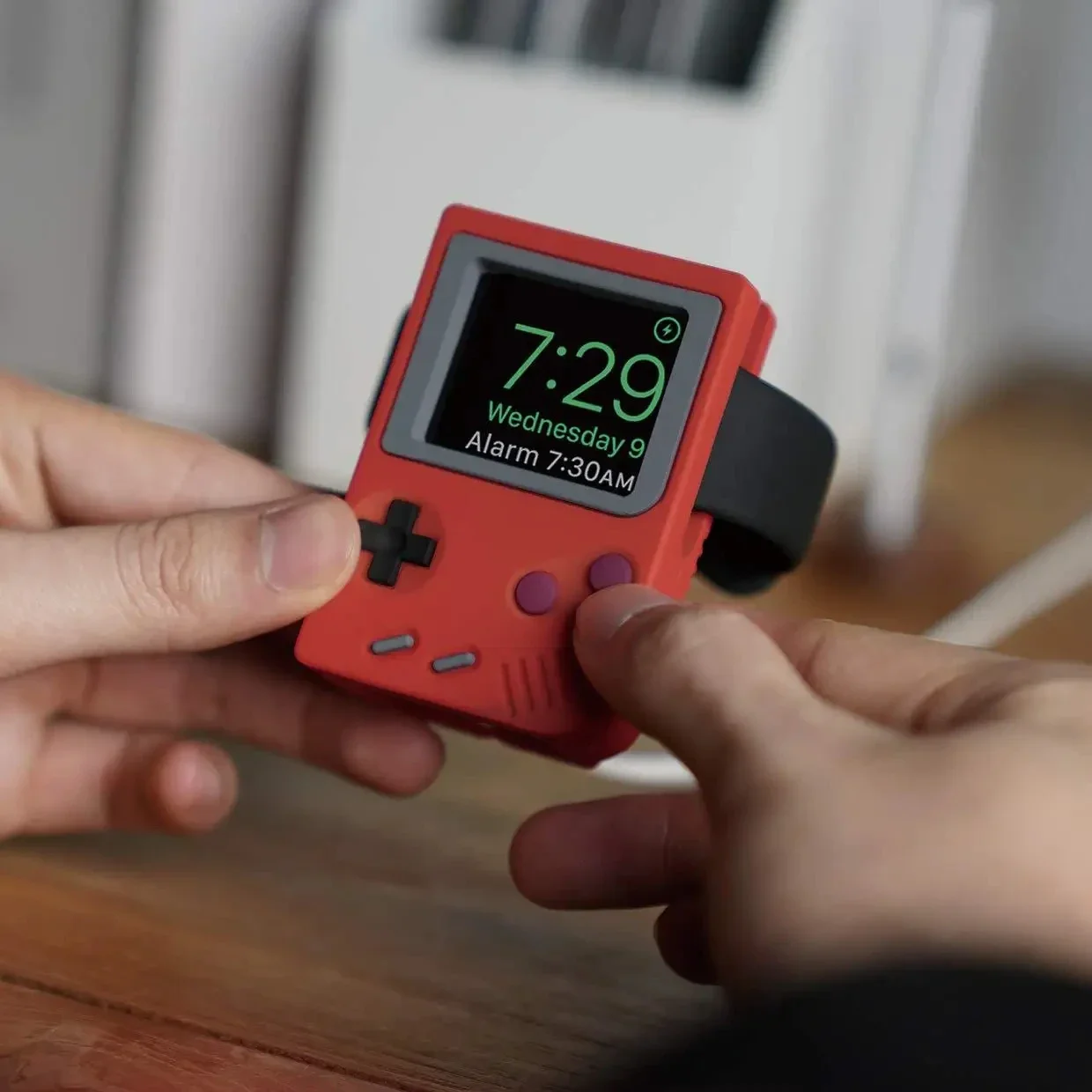 Retro Gaming Unit - Silicone Holder for IWatch Charger Stand
