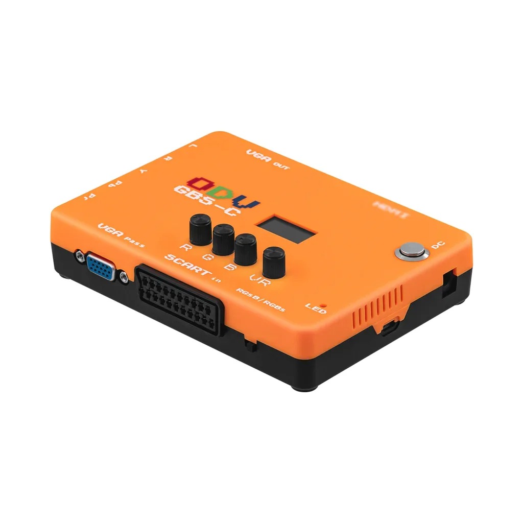 Retro Gaming Upscaler - ODV-GBS-C AIO OSSC Adapter Compatible Low
