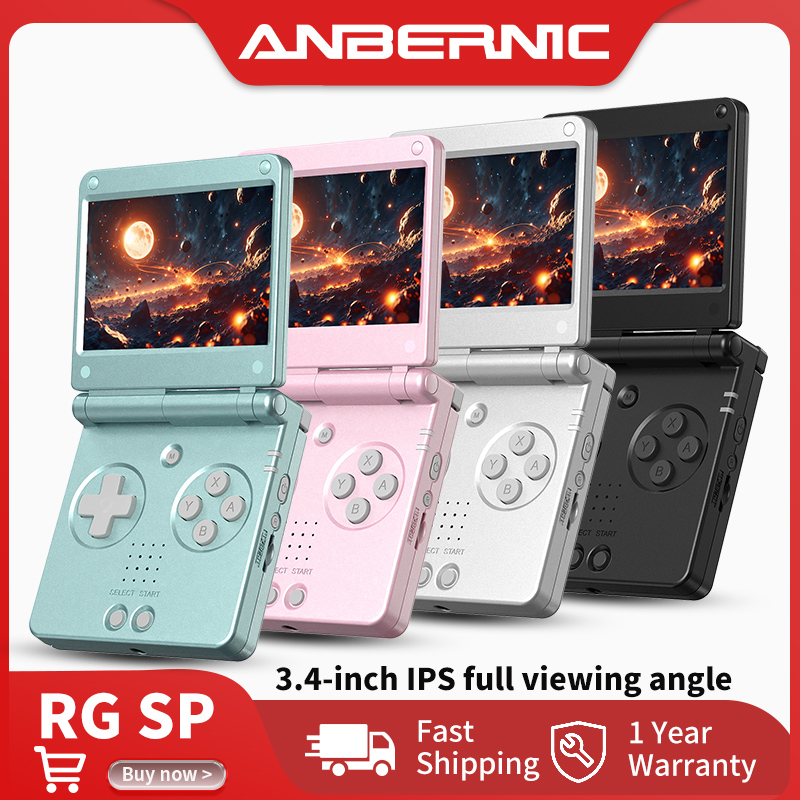 Anbernic RG SP Flip Retro Hand - đánh giá và giá Retro Gaming Upscaler