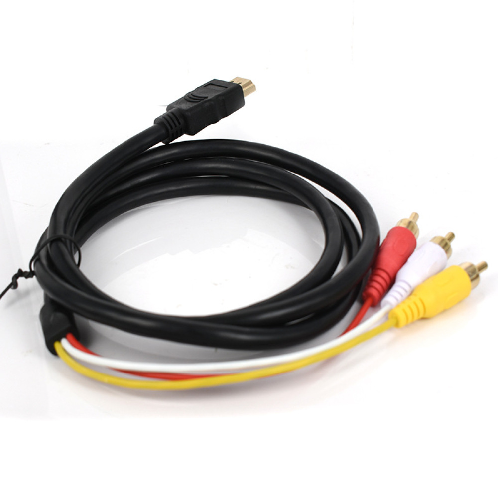 Gold Plated HDMI To RCA Cable  - đánh giá và giá Retro Gaming And Projector