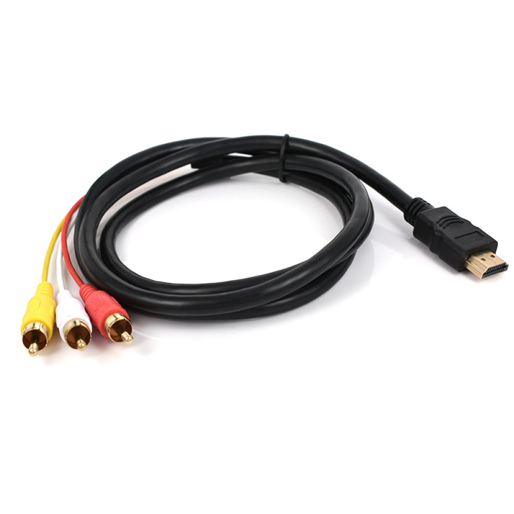 Gold Plated HDMI To RCA Cable  - đánh giá và giá Retro Gaming And Projector