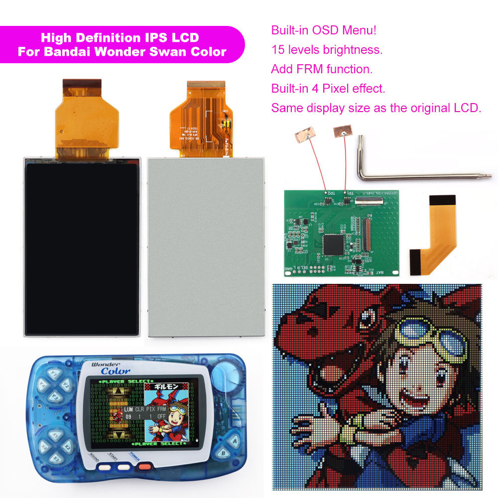 Mới Nhất WSC Hightlight Màn Hì - đánh giá và giá Retro Gaming Accessories