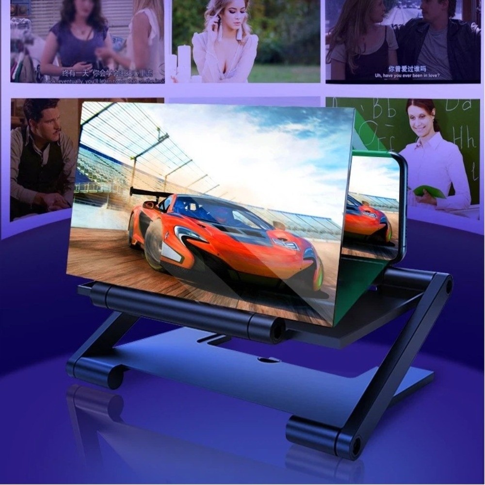 Folding Cell Phone Screen Ampl - đánh giá và giá Retro Gaming And Projector