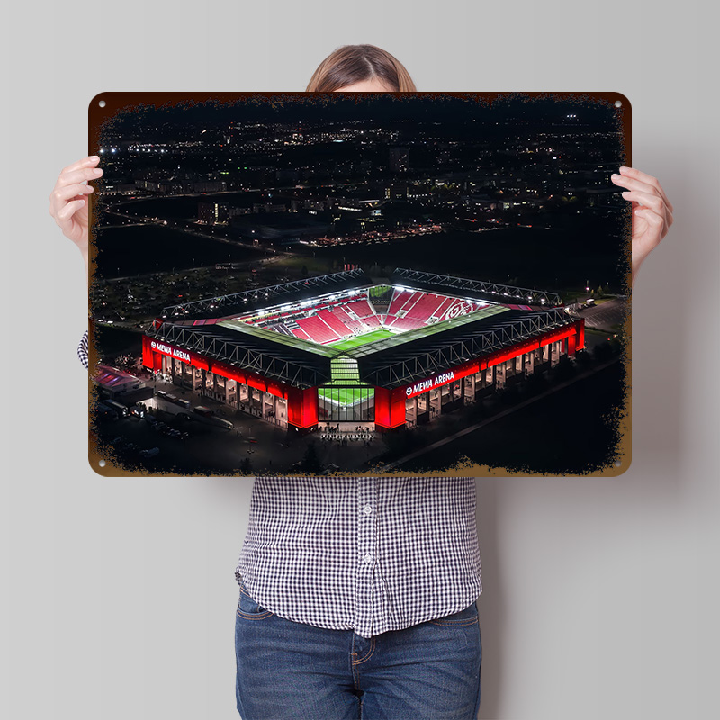 Mainz Stadium Printed Poster C - đánh giá và giá Retro Poster Gaming