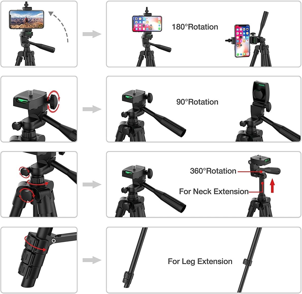 Tripod For Phone 102cm Video R - đánh giá và giá Retro Gaming And Projector