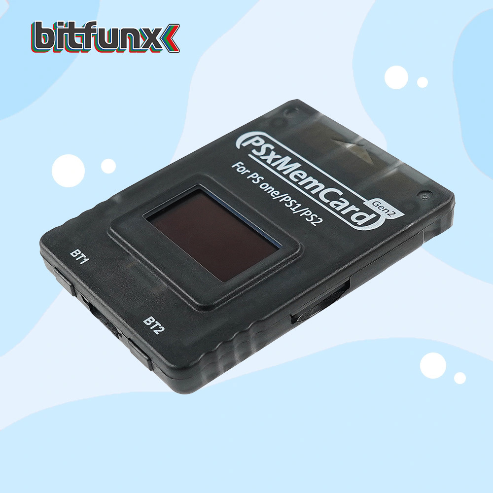 Bitfunx PSxMemCard Gen2 Store  - đánh giá và giá Retro Gaming Upscaler