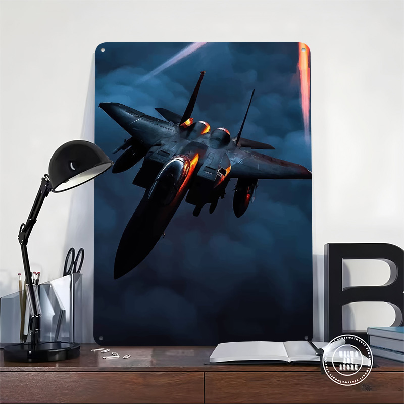 F-15 Eagle Jet Fighter Printin - đánh giá và giá Retro Poster Gaming