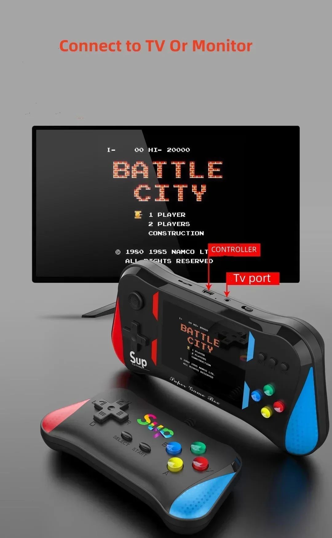 Children's Game Console Palm R - đánh giá và giá Retro Gaming Unit
