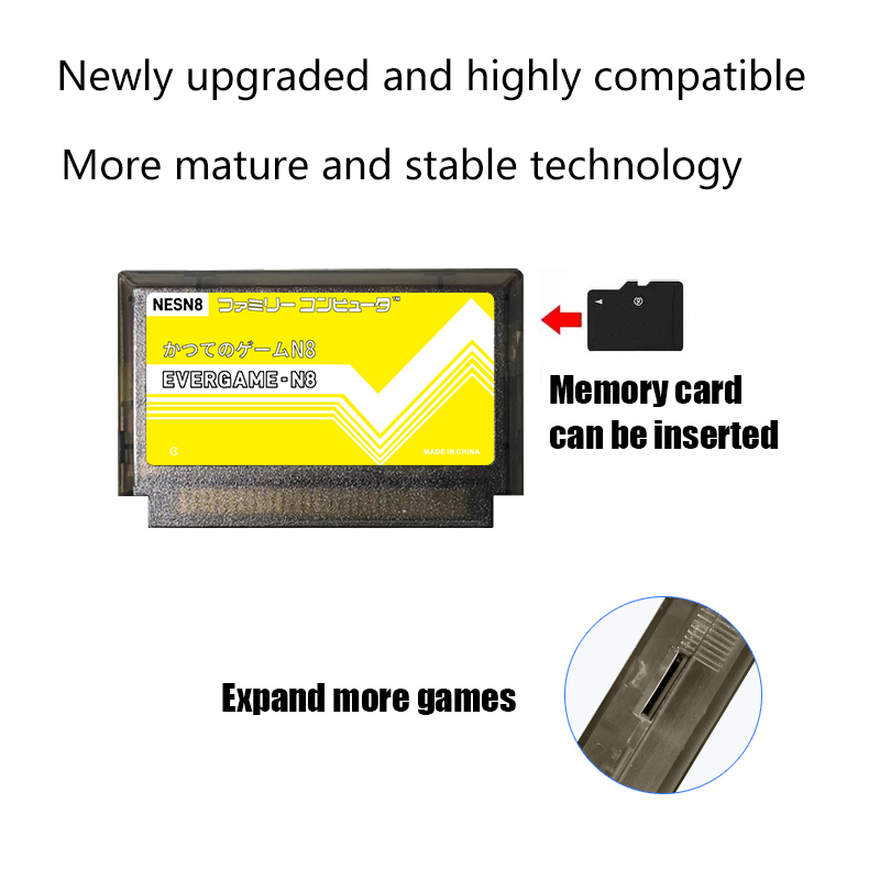 REMANK EVERGAME N8 NES Cartrid - đánh giá và giá Retro Gaming Unit