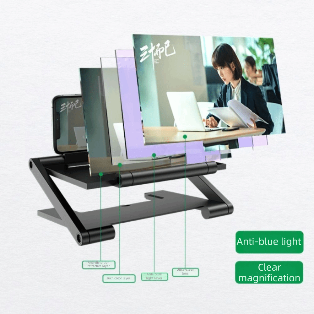 Folding Cell Phone Screen Ampl - đánh giá và giá Retro Gaming And Projector